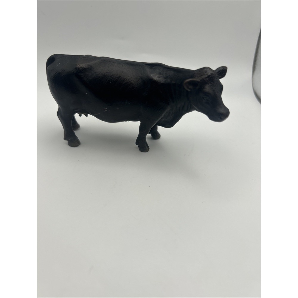 Vintage Schleich 2002 Aberdeen Black Angus Cow Figurine